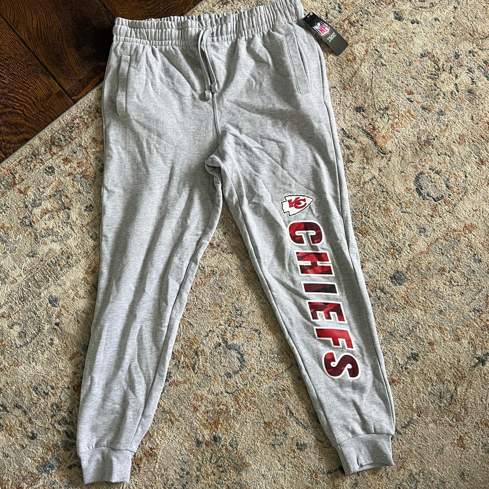 Gray Kansas City Chiefs Sweatpants